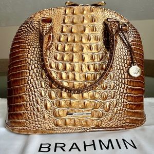 👑NWT Brahmin Georgina Saddle in Melbourne Leather👑